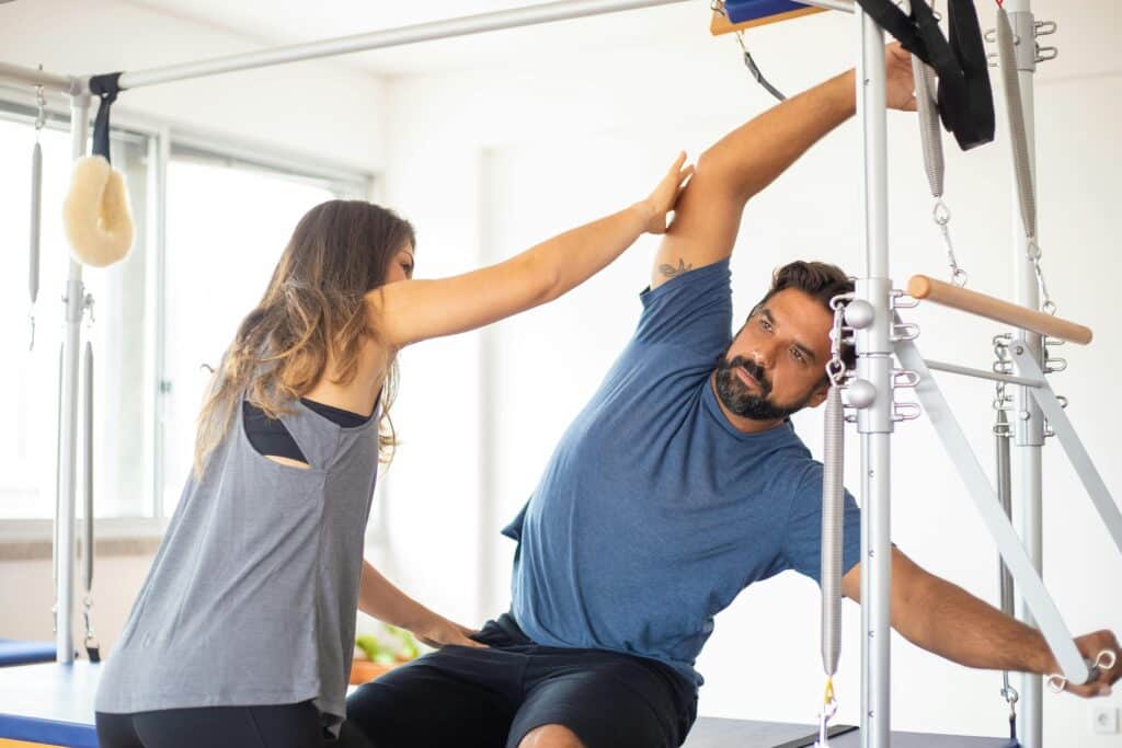 pilates con máquina para principiantes